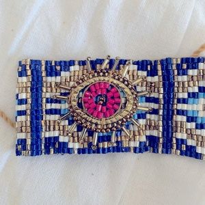 Evil eye beaded bracelet